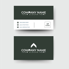 creative modern business card  design template print ready file