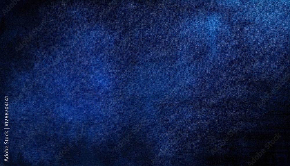 Poster abstract blue textured background with deep tones and gradients ideal for design, wallpaper, or grap