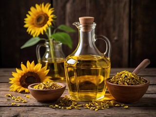 Organic sunflower oil