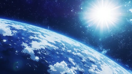 Obraz premium earth in space