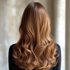 Naklejka premium long hair style