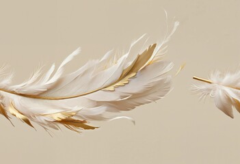 Vibrant Feather Cascade: Dynamic 3D Render - Perfect Stock Resource for Designers, Advertising, Frescoes & Modern Graphic Art Projects.