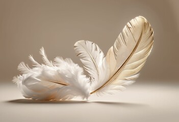 Obraz premium Abstract Feather Symphony: Colorful 3D Fluff in Motion - High-Quality Stock Art for Interior Decor, Graphic Design, and Creative Visuals Projects.