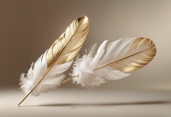 Ethereal Flight: Colorful 3D Feathers & Down - Abstract Design for Modern Interiors, Artistic Backgrounds, and Vibrant Wall Murals.