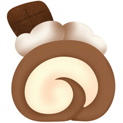 Kawaii Swiss Roll Confections: A Blend of Sweets and Cuteness