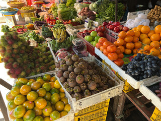 Fruit at the Local food market in Phnom Penh
