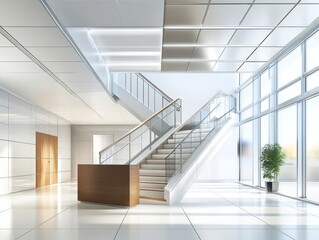 Fototapeta premium modern office building