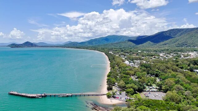 Palm Cove , Far north queensland on a sunny day