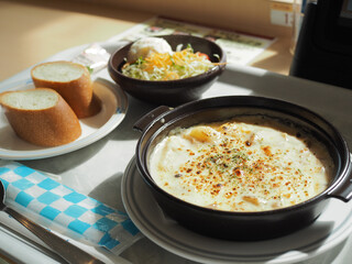 グラタンモーニングセット