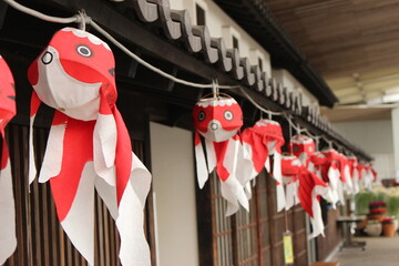 『金魚ちょうちん』柳井市白壁の町並み  山口県観光