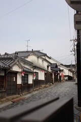 『金魚ちょうちん』柳井市白壁の町並み  山口県観光