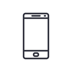 Phone icon line design