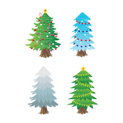 Christmast green tree