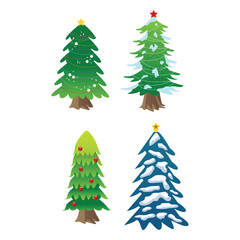 Christmast green tree