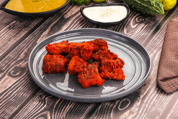 Indian cuisine - hot Fish Tikka