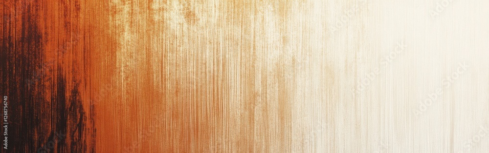 Leinwandbilder gradient of pencil strokes transitioning from dark brown to white with varying textures and intensit