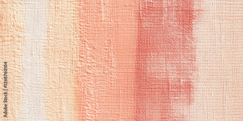 Leinwandbilder Textured gradient blending showing soft hues in warm tones creating a calming visual effect for design purposes