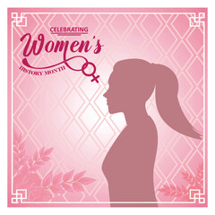 International Women's Day  with Artistic Design and Empowerment.