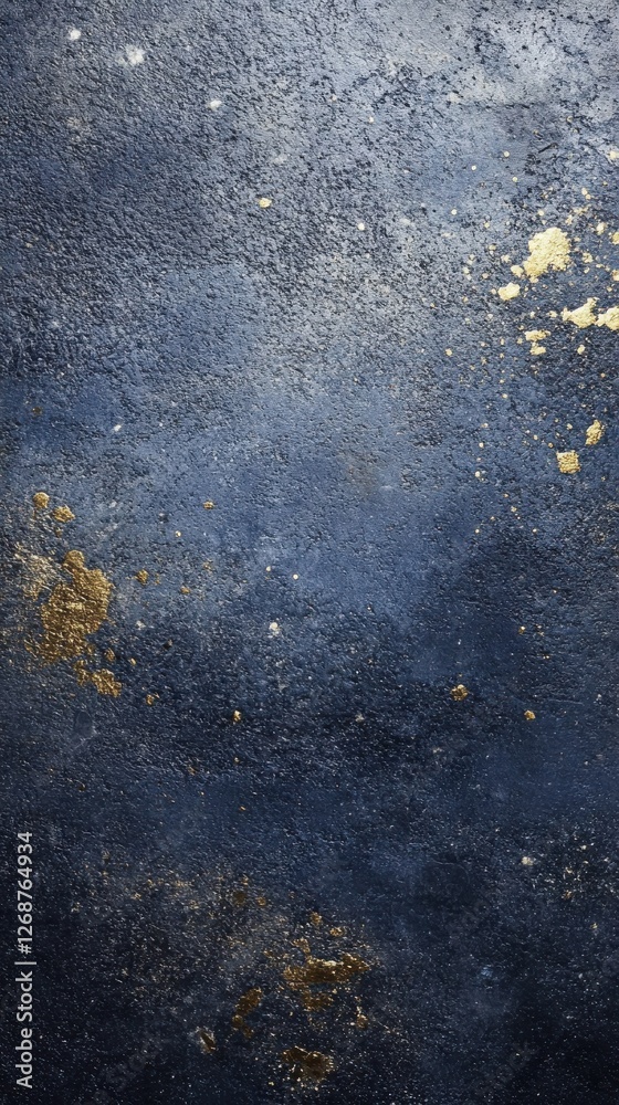 Poster textured concrete surface showcasing deep plum navy tones with hints of gold and gray in an urban se
