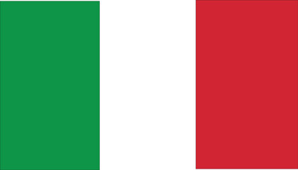 Obraz premium Italia Flag Vector