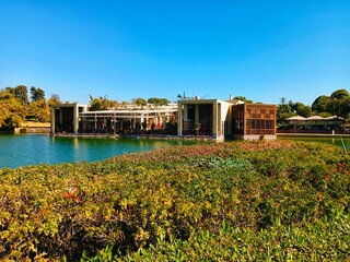 Al-Azhar Park in Cairo in Egypt