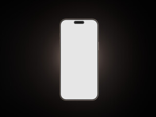 3D rendered smartphone for mockup