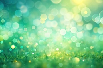 Fototapeta premium Soft Green Gradient Background, Abstract Blurred Texture, Pastel Green Wallpaper, Spring Color Palette, Nature Inspired Design