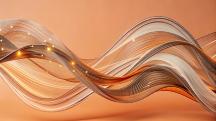 Abstract Fluid Wave Background