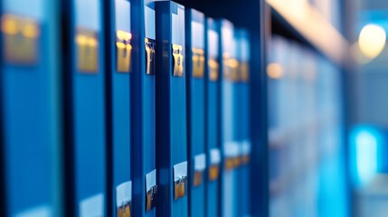 Close-Up of a Risk Management Checklist in Logistics Organization