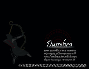 happy Dussehra. Ravan Dussehra is a major Hindu festival celebrated at the end of Navratri.Hindi typography Dussehra and vijayadashami ki Hardik shubhkamnaye .