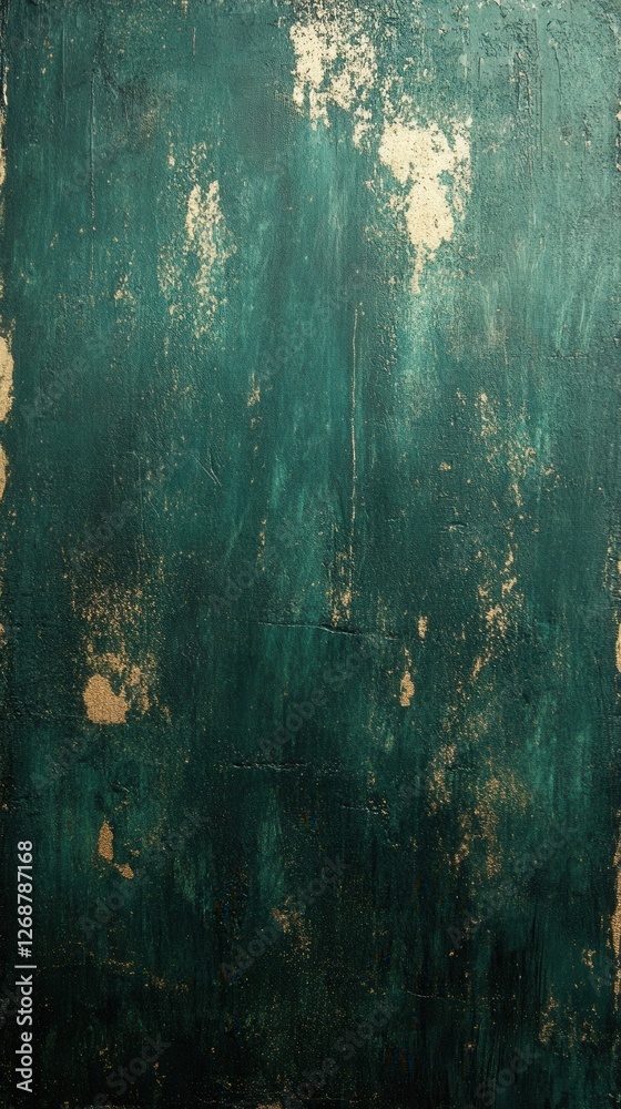 Aufkleber Luxurious emerald green textured background ideal for design and decor applications showcasing rich color and depth