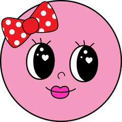 Mother's Day Retro Emoji.