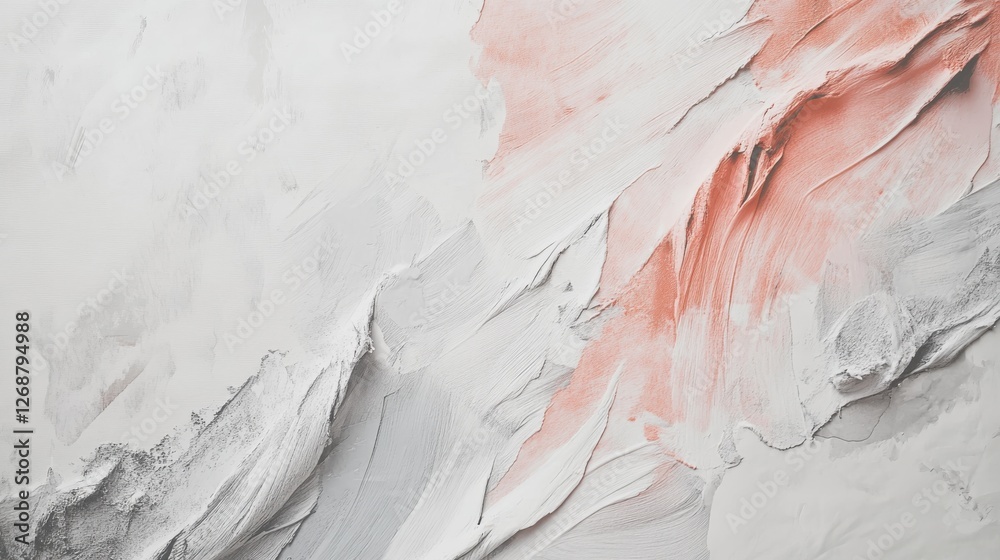 Aufkleber delicate pencil strokes create an elegant texture on a clean white canvas in a serene studio moment