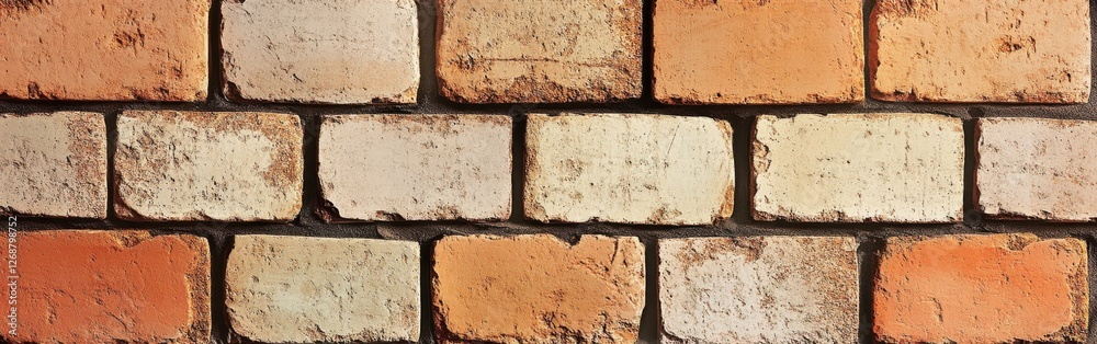 Poster textured wall with muted beige and warm peach colors creating a soothing atmosphere in a cozy interi