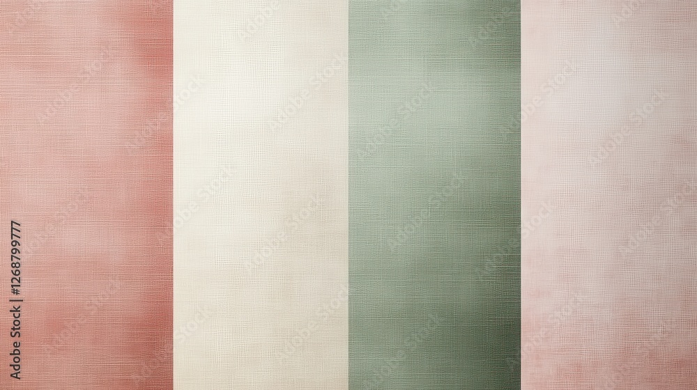 Aufkleber smooth gradient background transitioning from soft pink to creamy white to muted green with texture 