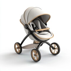 Lightweight baby stroller design ideal for urban parenting and daily use in various environments