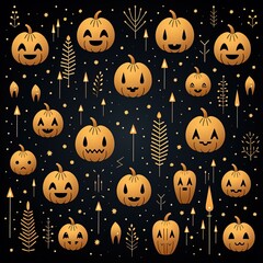 Chilling Halloween Festivities with Cauldrons, Bats, and Haunted Houses