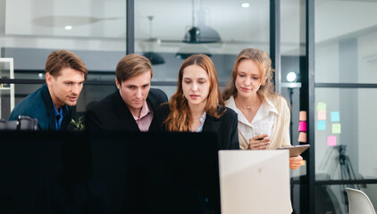 Financial Analyst Monitoring Stock Market Data