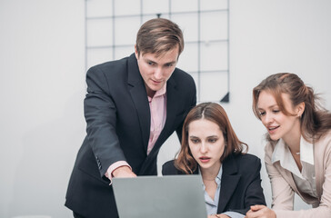 Financial Analyst Monitoring Stock Market Data