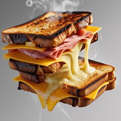 sea shell on a wooden background