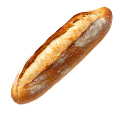 A classic baguette, freshly baked with a crispy crust and light fluffy interior, ideal for sandwiches.