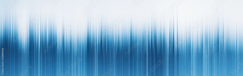 Poster soft gradient of pastel blue pencil strokes creating a serene atmosphere for relaxation and creativi