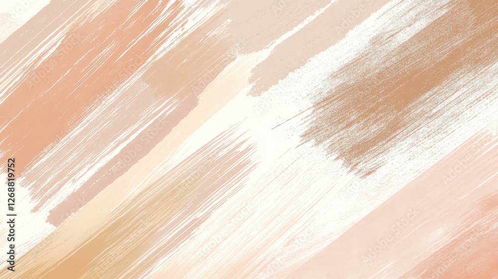 Poster Soft pencil strokes create a muted peach background perfect for artistic projects and creative design