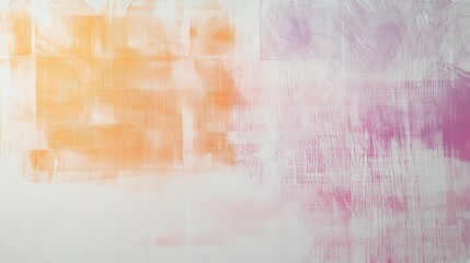 Obraz premium Fragmented strokes create a minimalist wash of colors in a soft, serene atmosphere