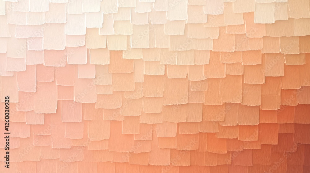 Fototapete minimalist gradient design featuring soft pastel colors in a unique layered pattern