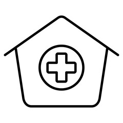 Fototapeta premium Clinic icon