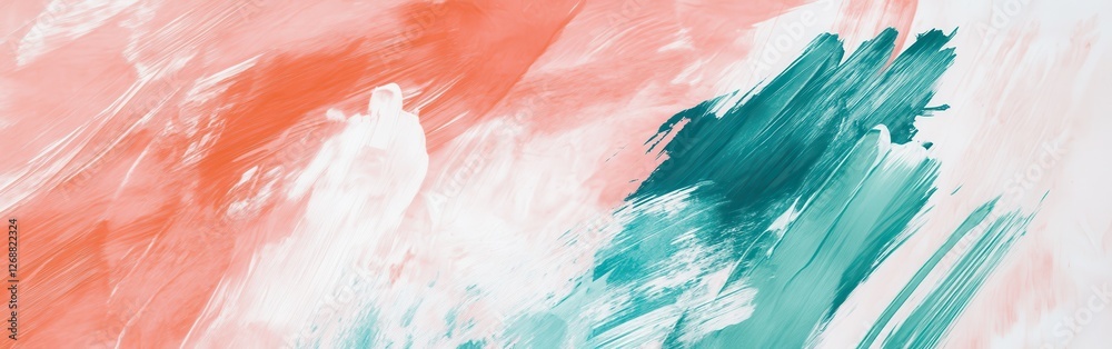 Poster Exploration of abstract pencil strokes creating uneven splotches in vibrant colors