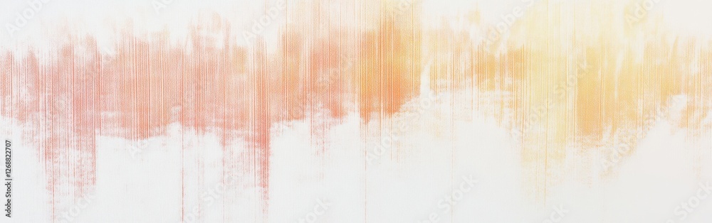 Aufkleber abstract composition of pencil strokes in warm hues showcasing textured artistic expression and subt