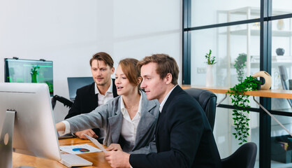 Financial Analyst Monitoring Stock Market Data