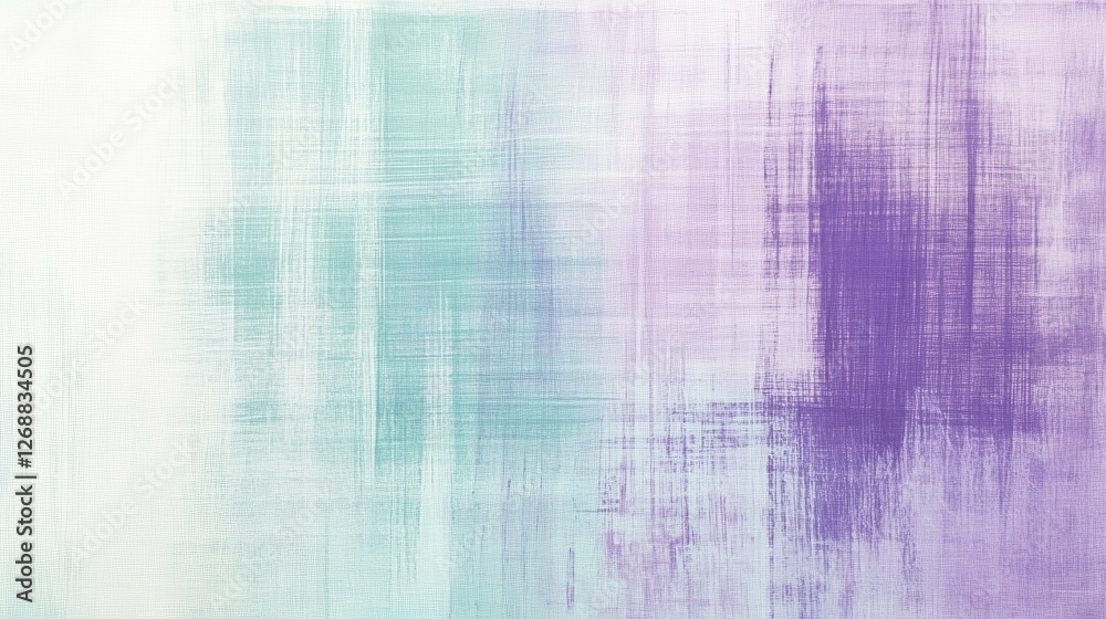Poster Elegant composition of pastel colors with intricate pencil strokes showcasing a harmonious blend of soft hues